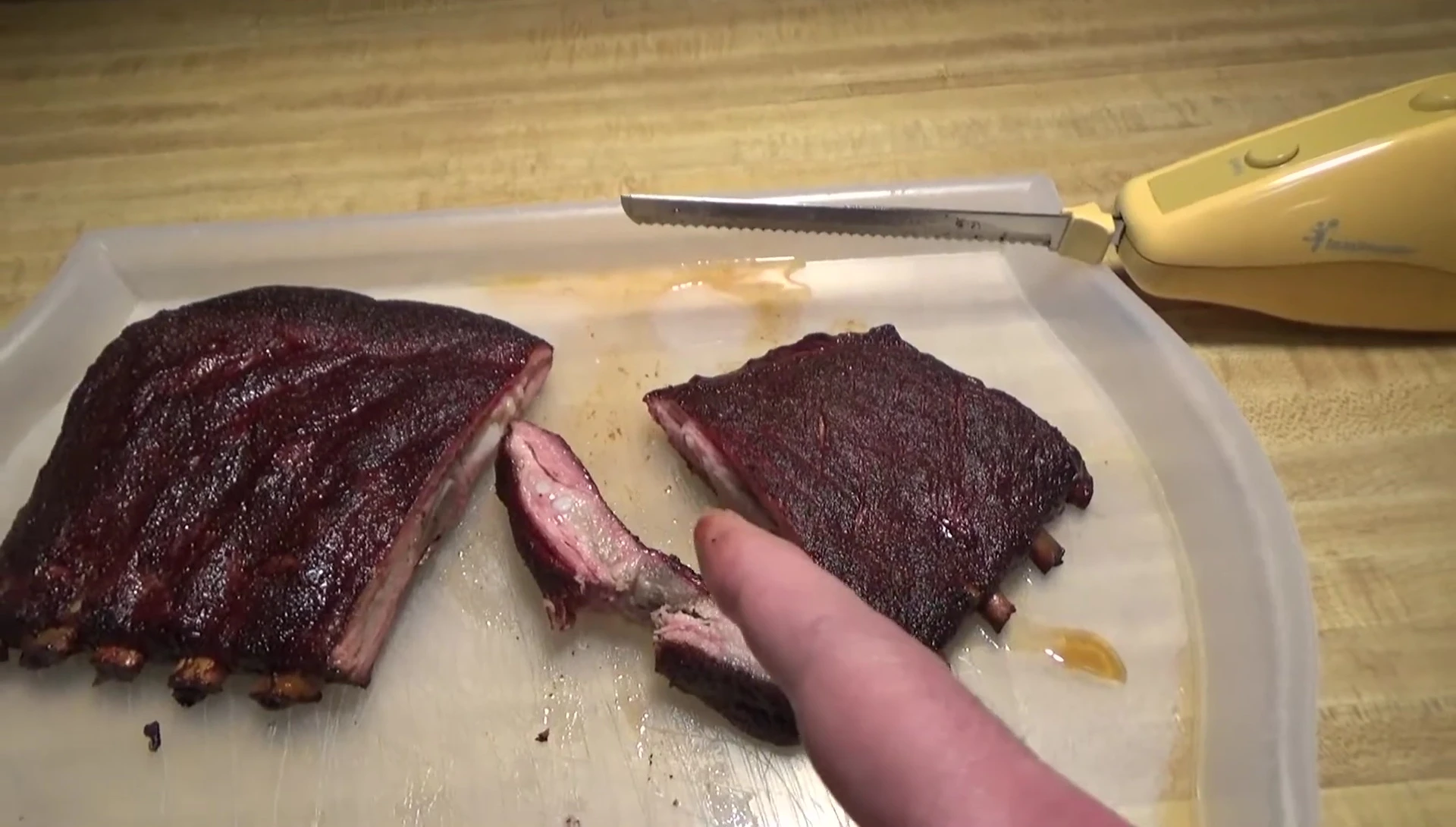 Concluding shot of the ribs.