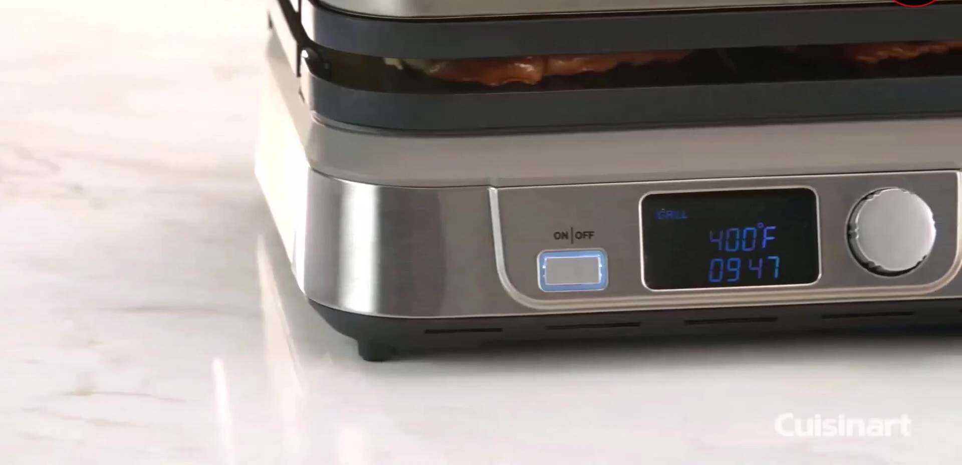 Griddler 5 cooking multiple foods