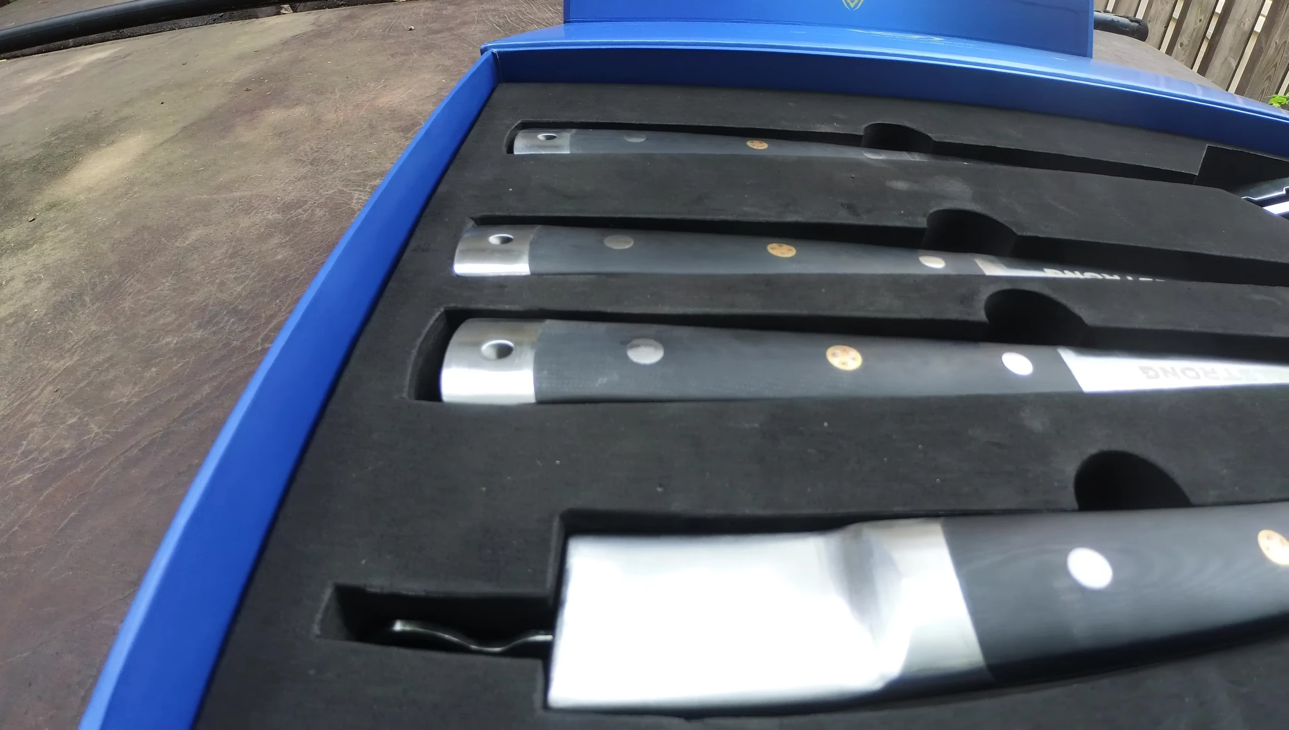 Overview of the four tools in the set.