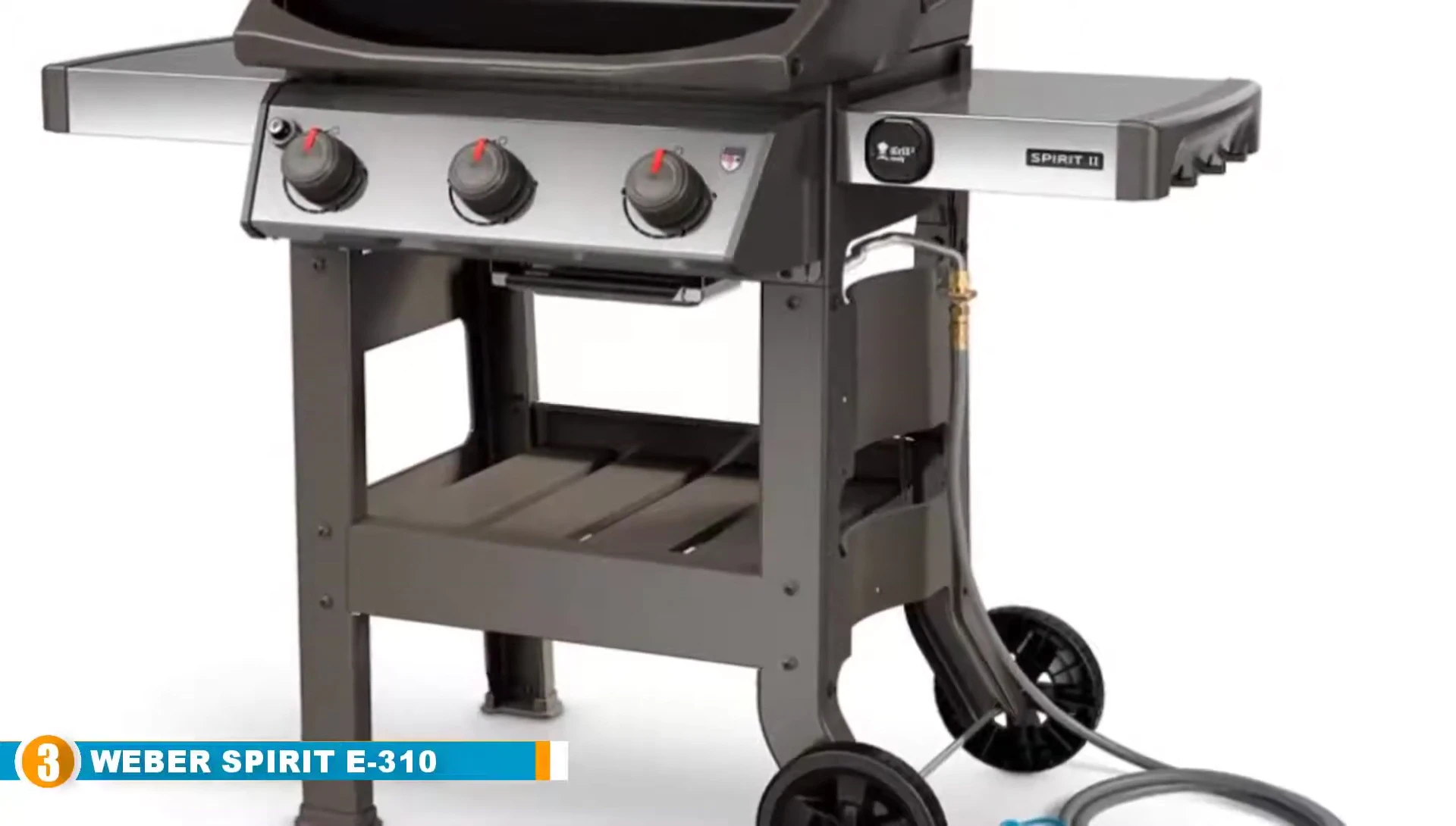 Weber Spirit II E-310 Black NG Outdoor Gas Grill