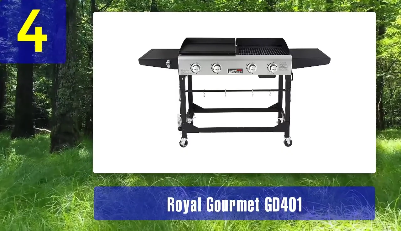 Royal Gourmet GD401 Side Table