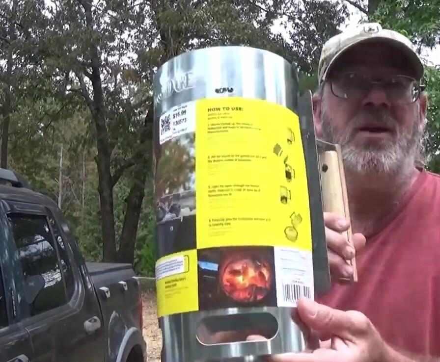 The Lodge Chimney Starter A5-1 model number shown.