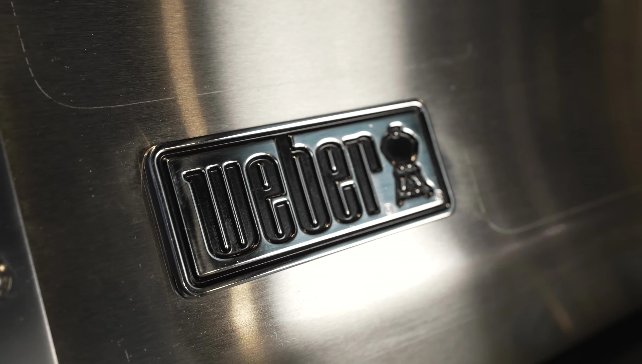 Close-up of the Weber Summit grill