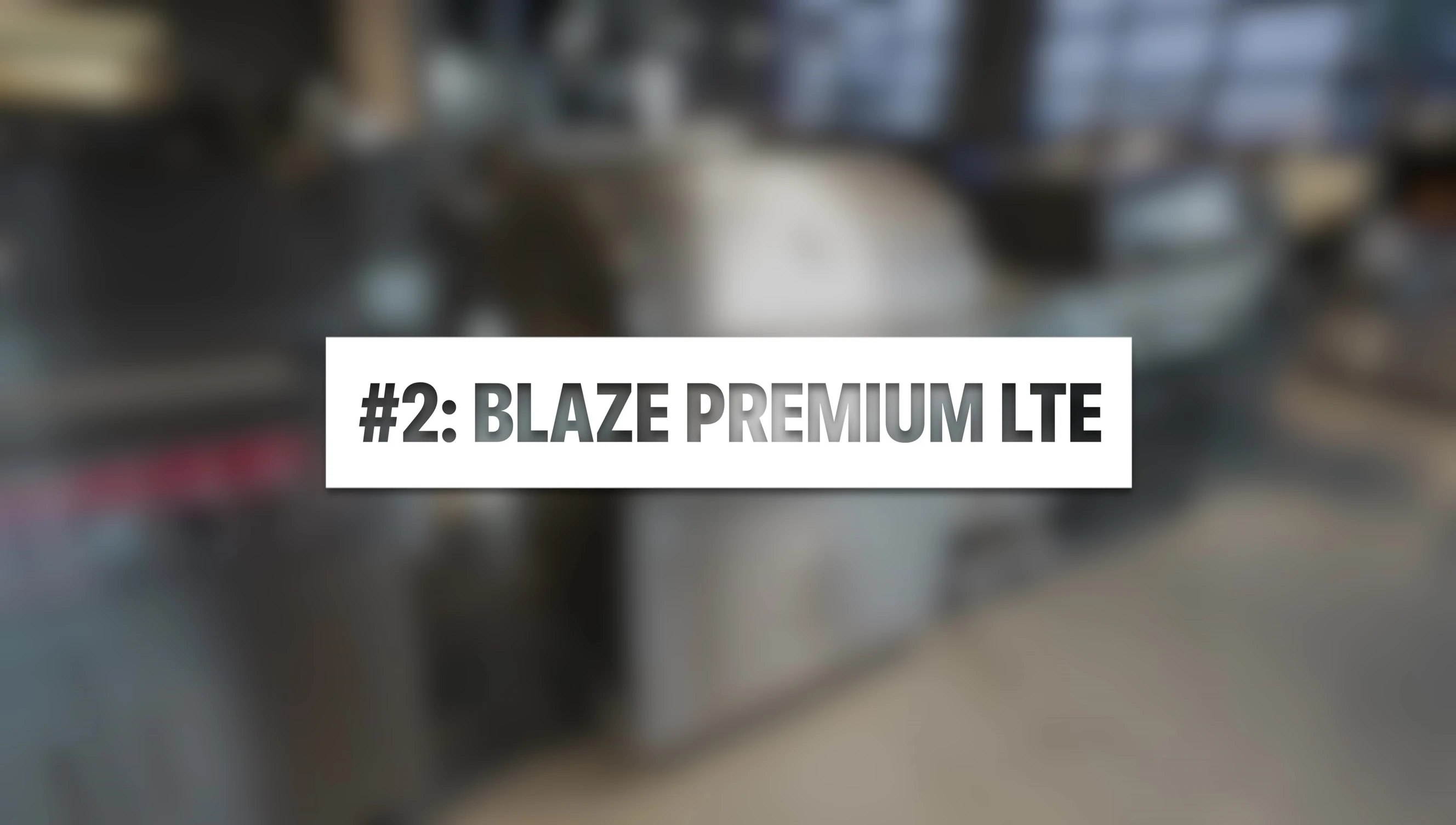 The Blaze LTE Plus grill