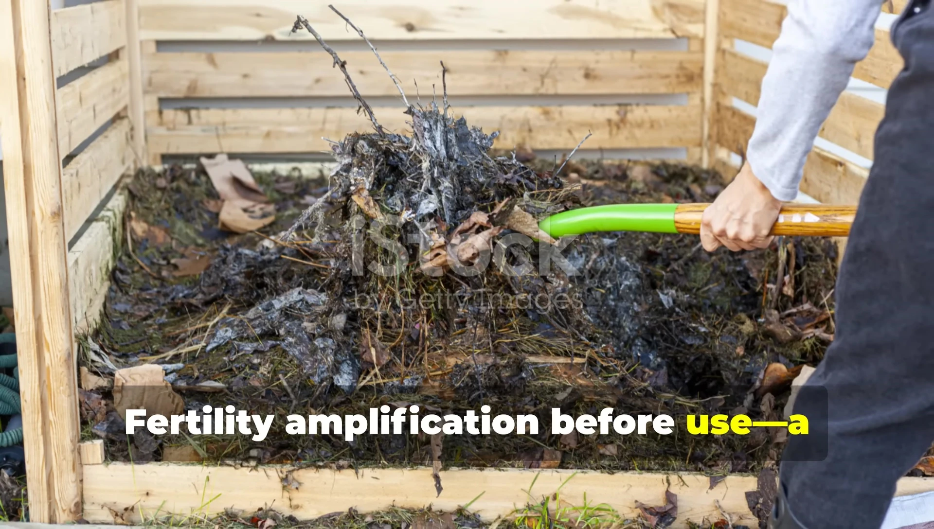 Adding seaweed extract to compost
