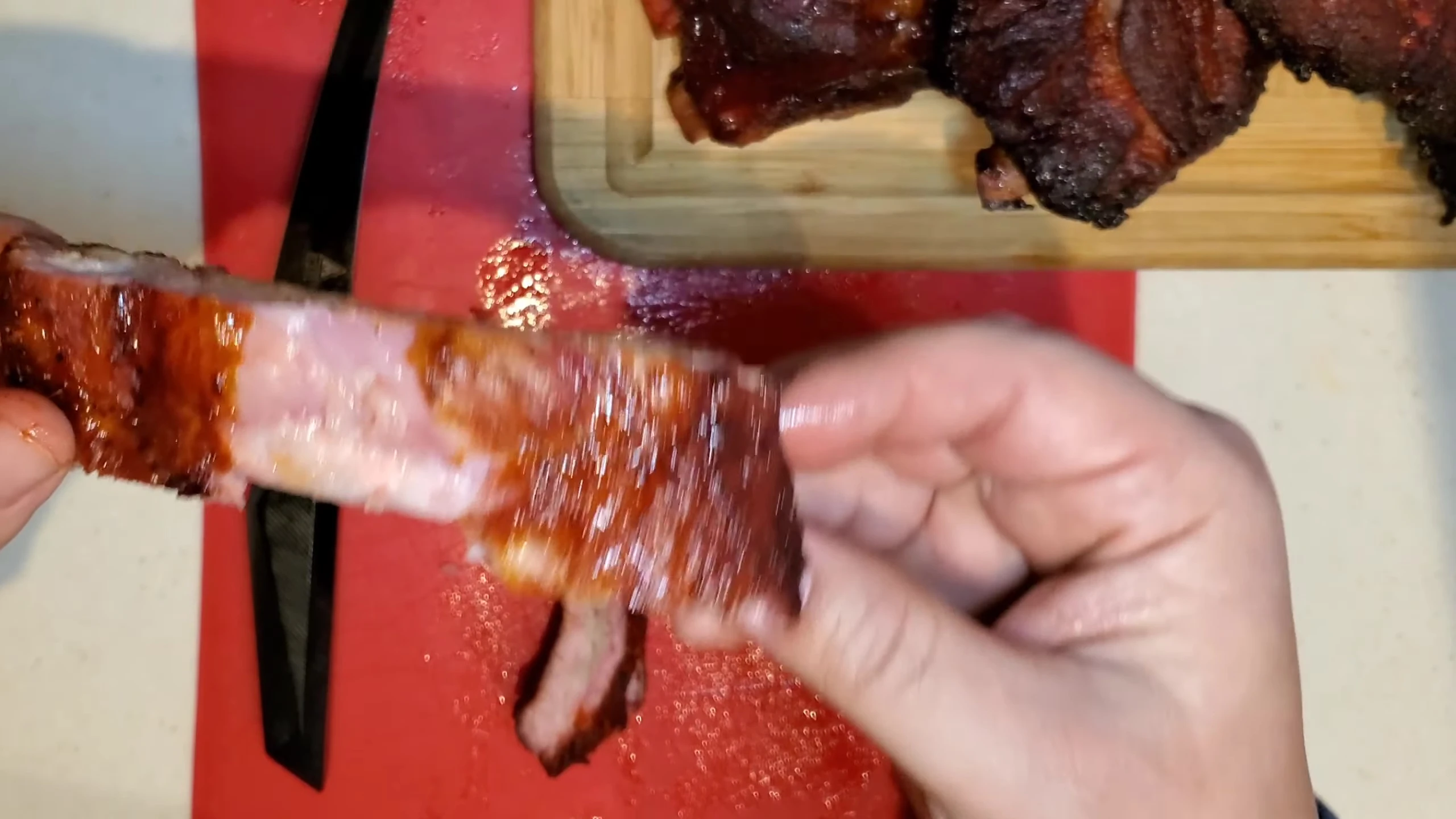 Close-up of the Vortex Plate rib