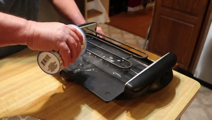 Turn the grill to half power (around 400-450 degrees).