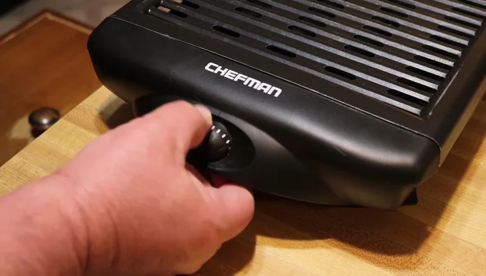 Turn the grill to half power (around 400-450 degrees).