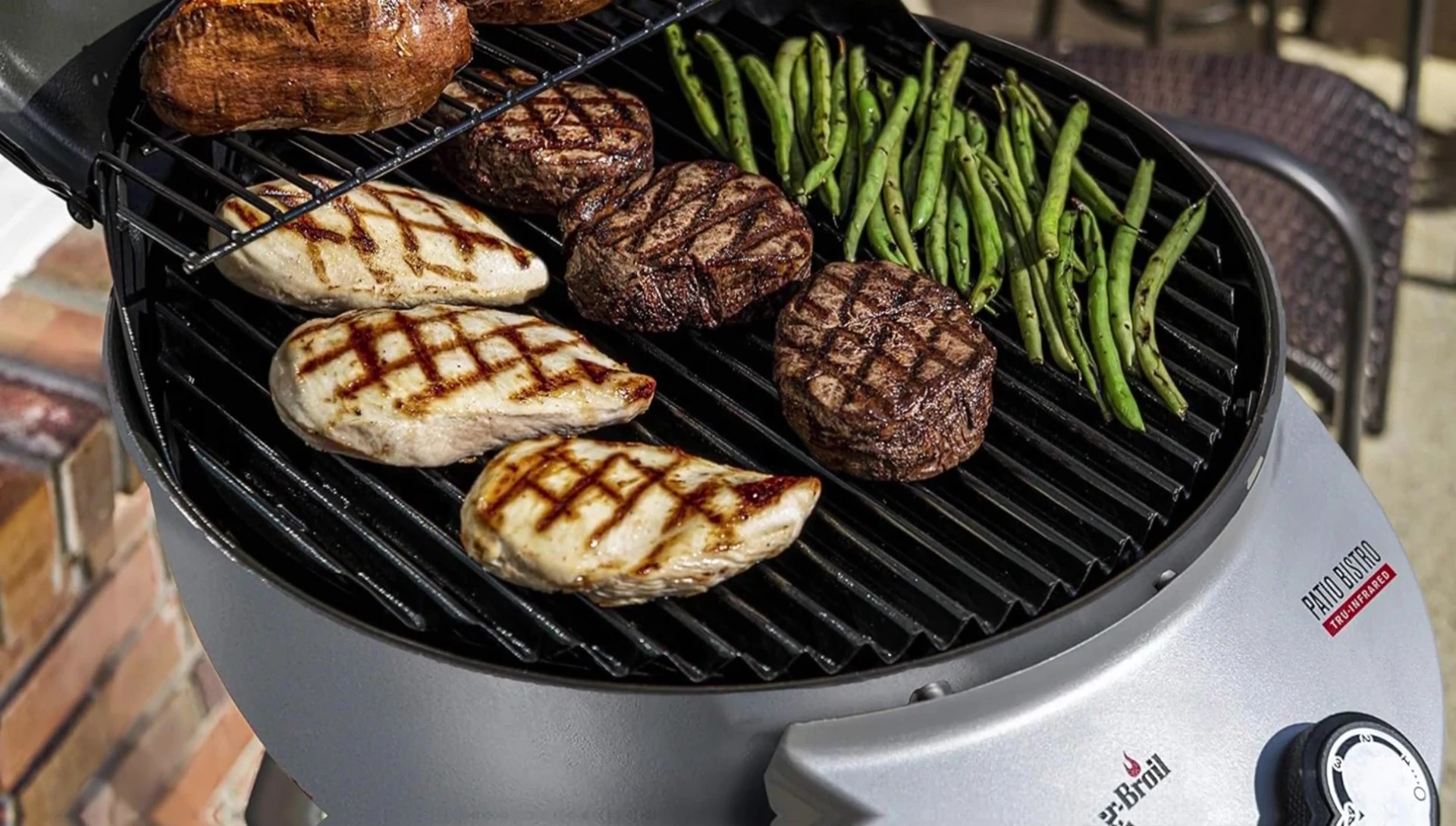 Char Royal Grill cooking surface