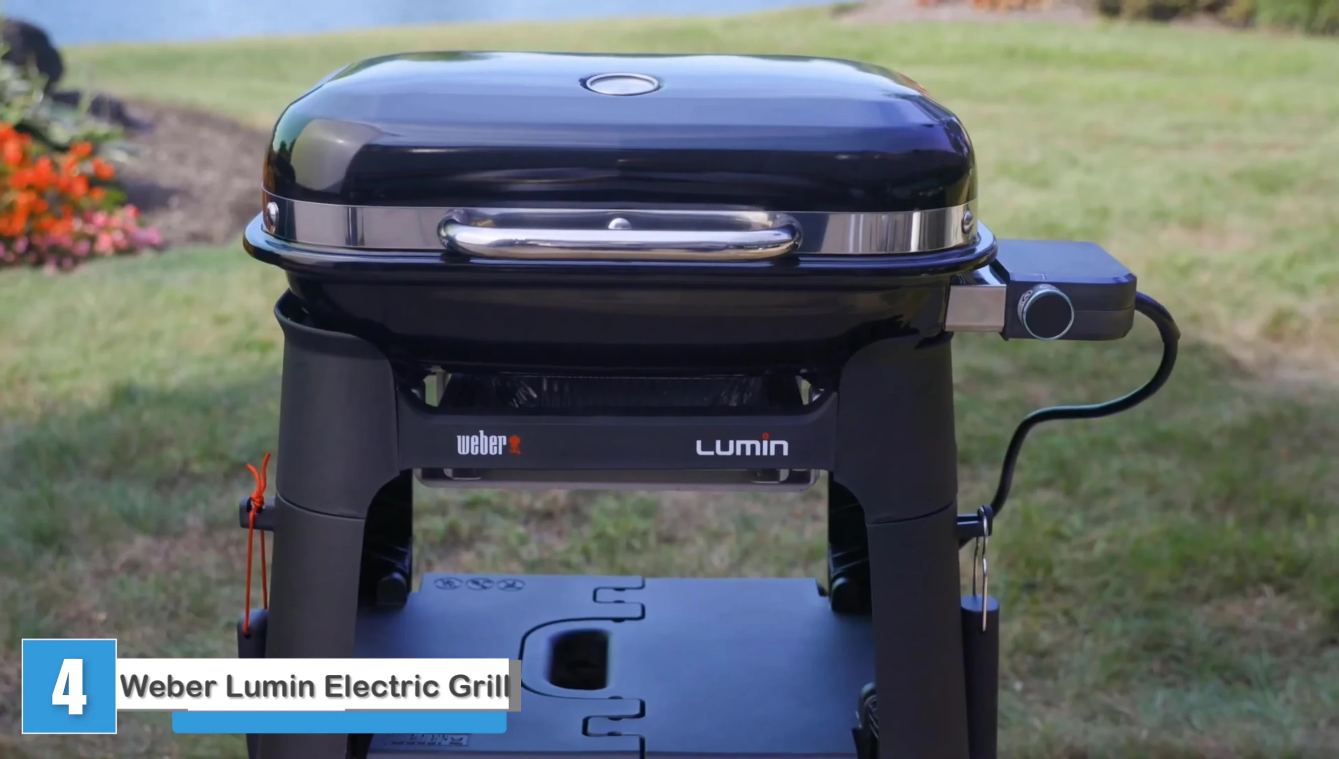 Weber Lumen Compact Outdoor Electric Grill overview