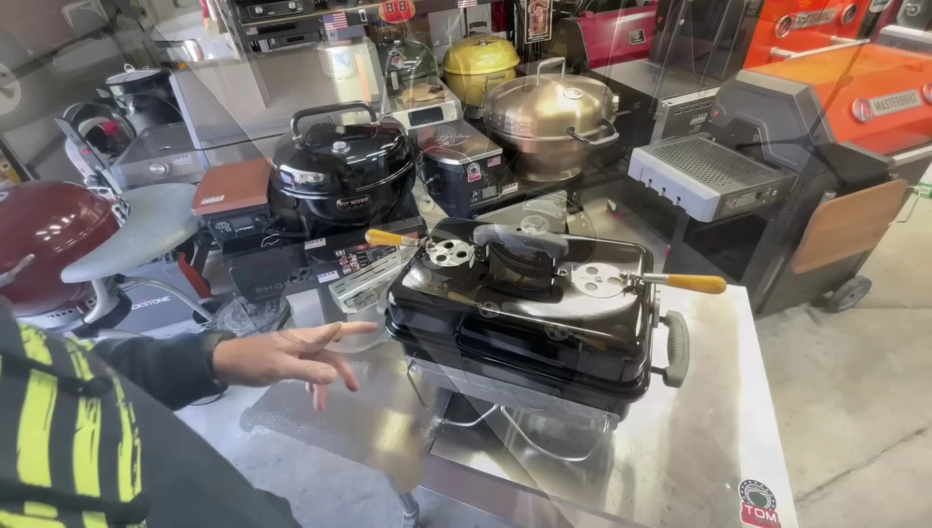 The Weber Go Anywhere grill