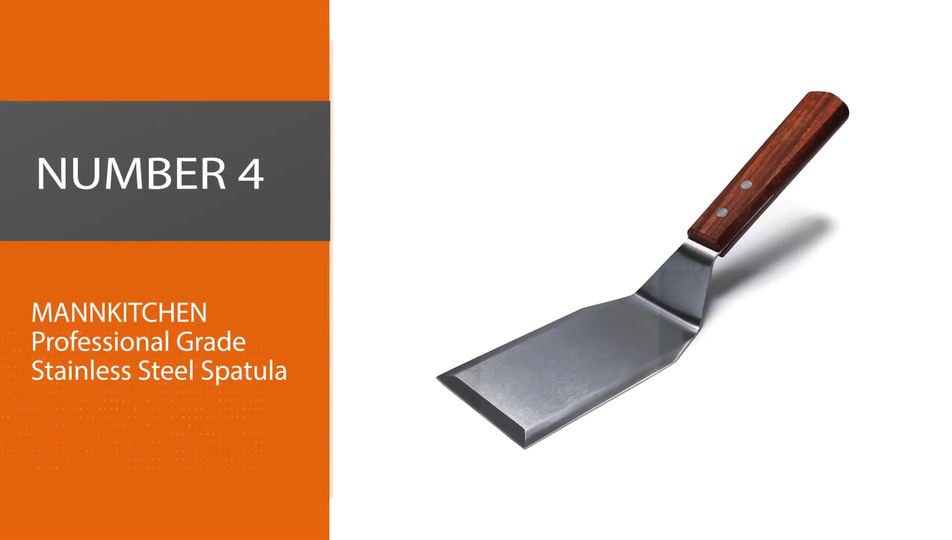 Mann Kitchen spatula shown