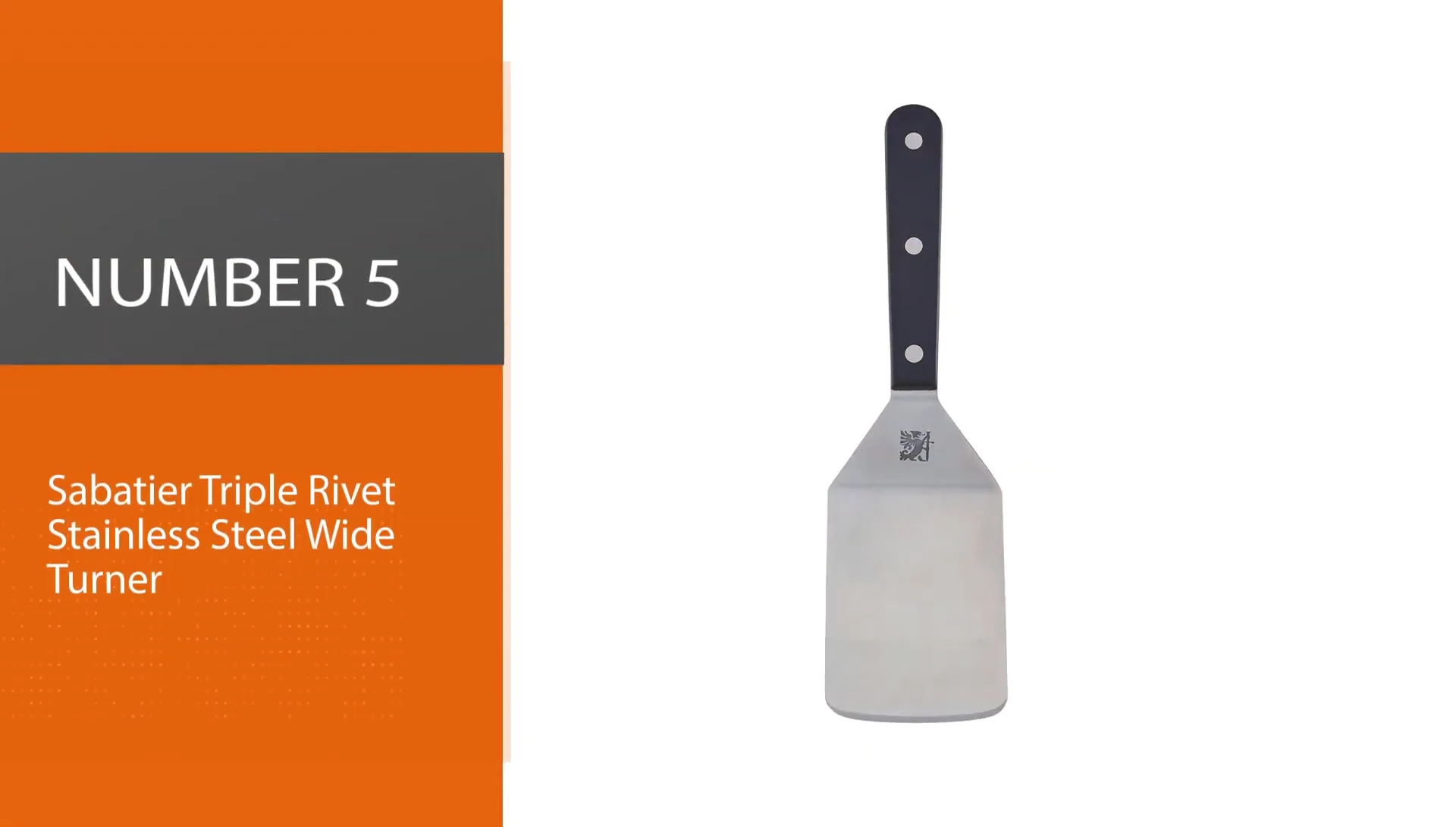 Sabatier spatula displayed