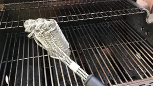 17" BBQ Bristle-Free Grill Cleaner Brush Review: A Deep Dive