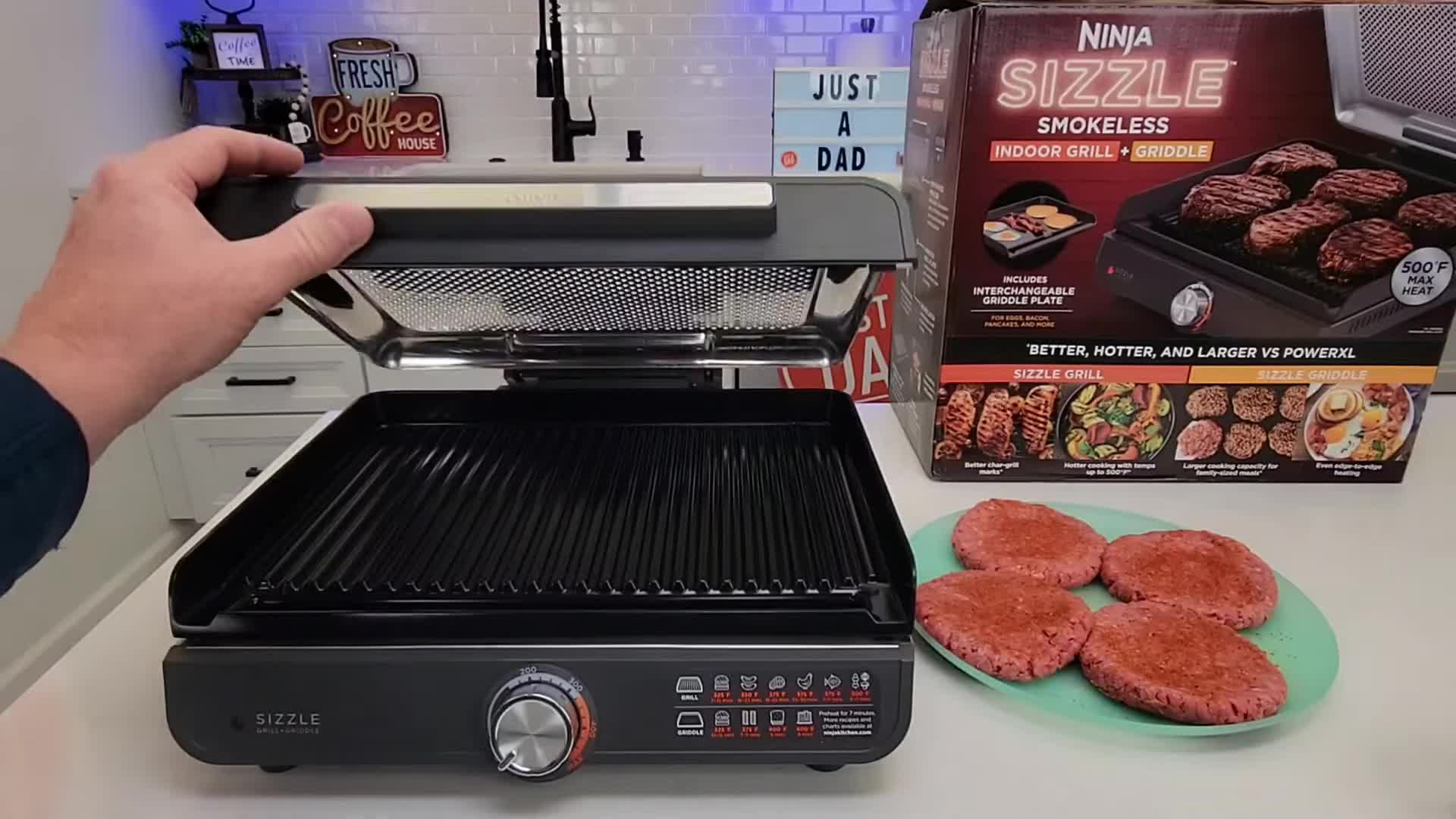 Ninja Sizzle Grill and Griddle Plates