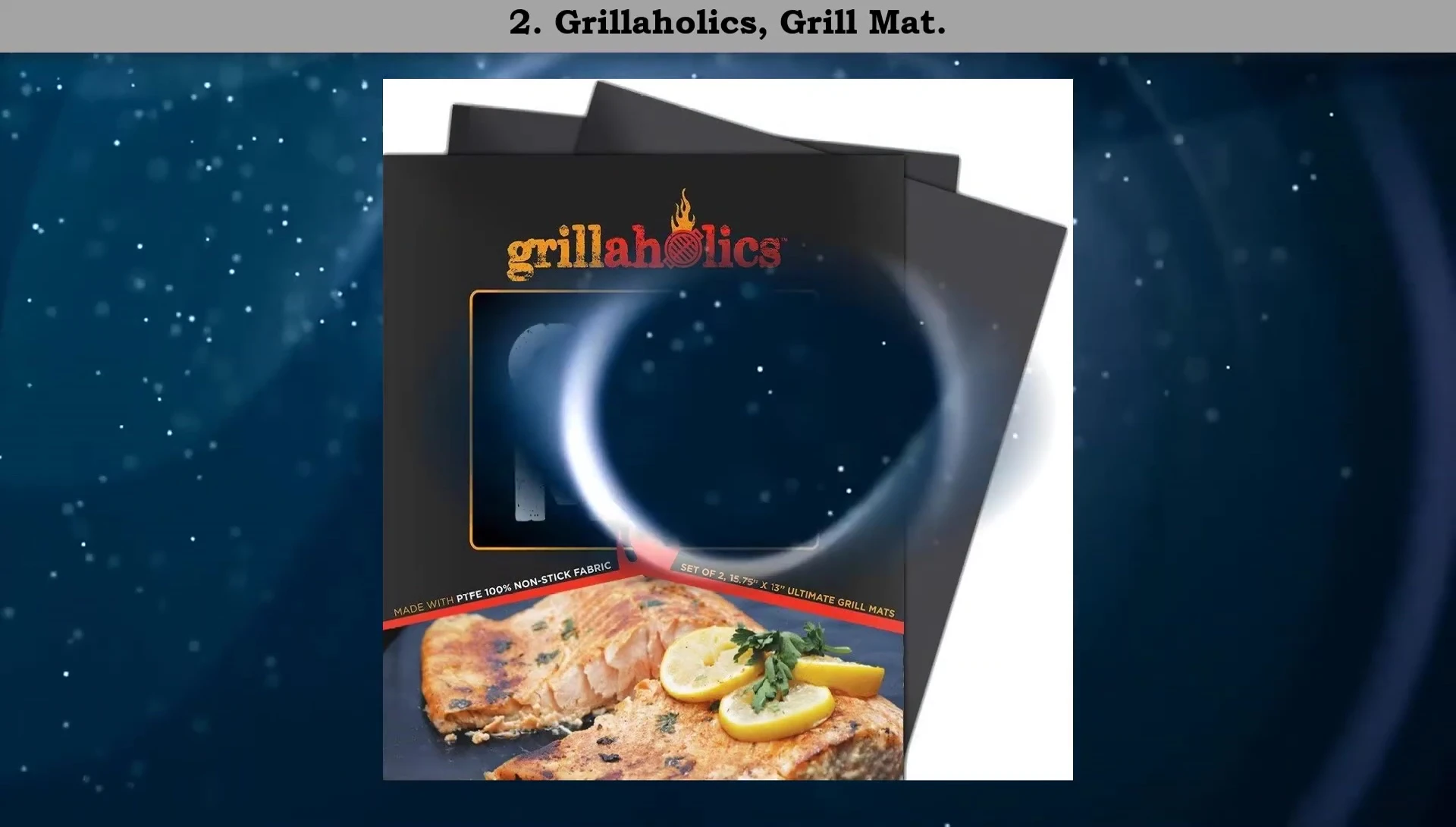 Close-up shot of Guerrilla Holulx Grill Mats.