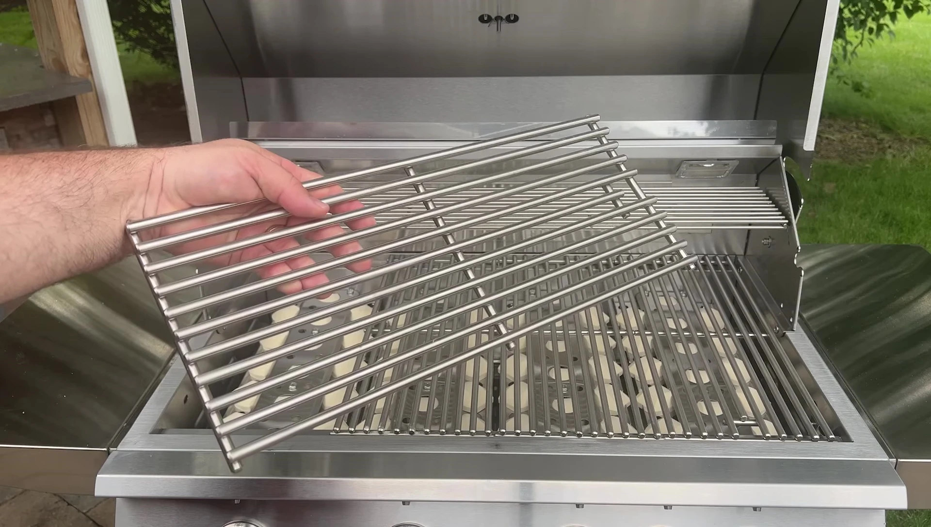 Stainless steel grates
