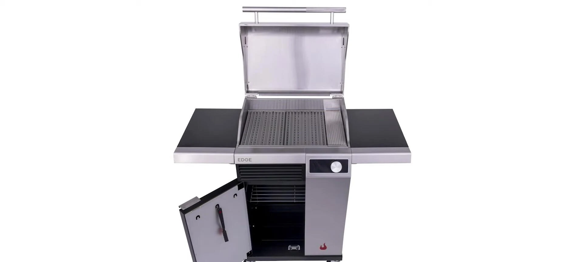 Char-Broil The Edge's push-to-start function