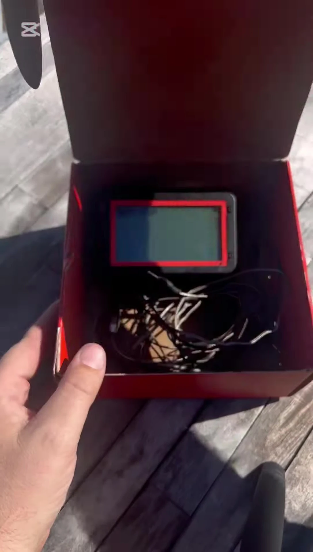 FireBoard 2 Drive controller and components in the box