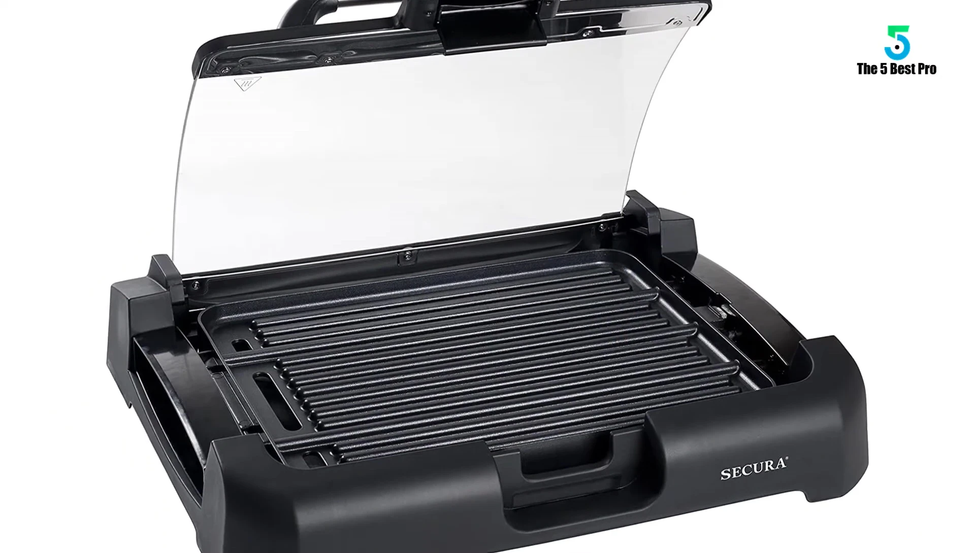 Sakura grill with its removable glass lid