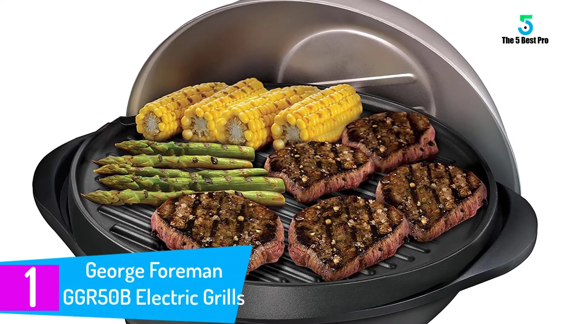 George Foreman GGR-50B Electric Grill