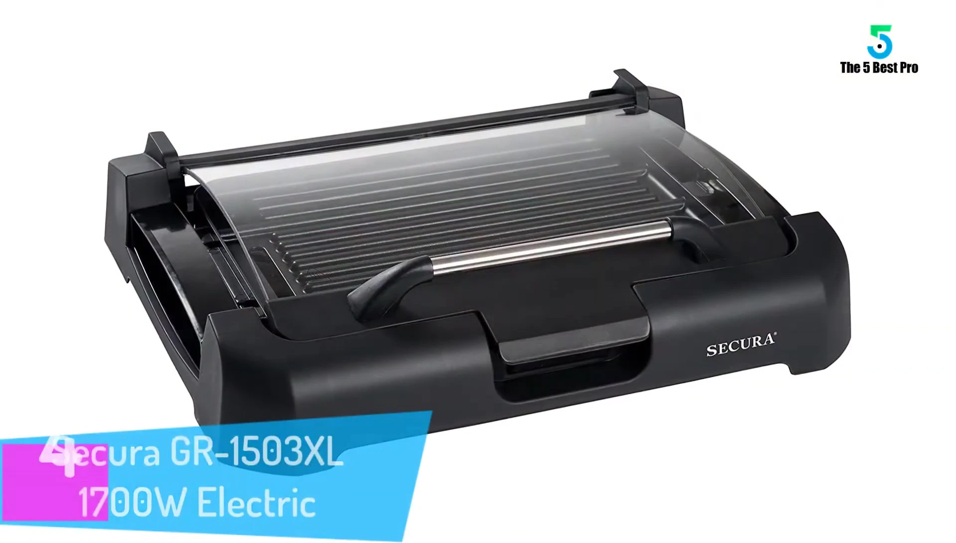 Sakura GR1503XL1700W Electric Reversible Grill