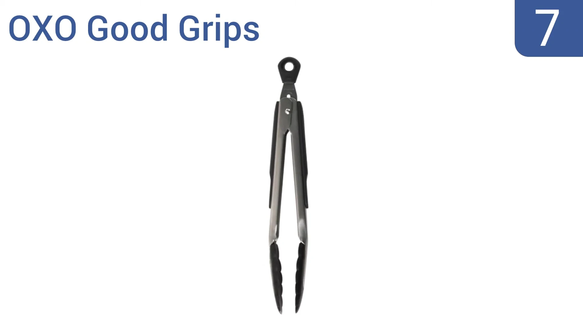 OXO tongs detail
