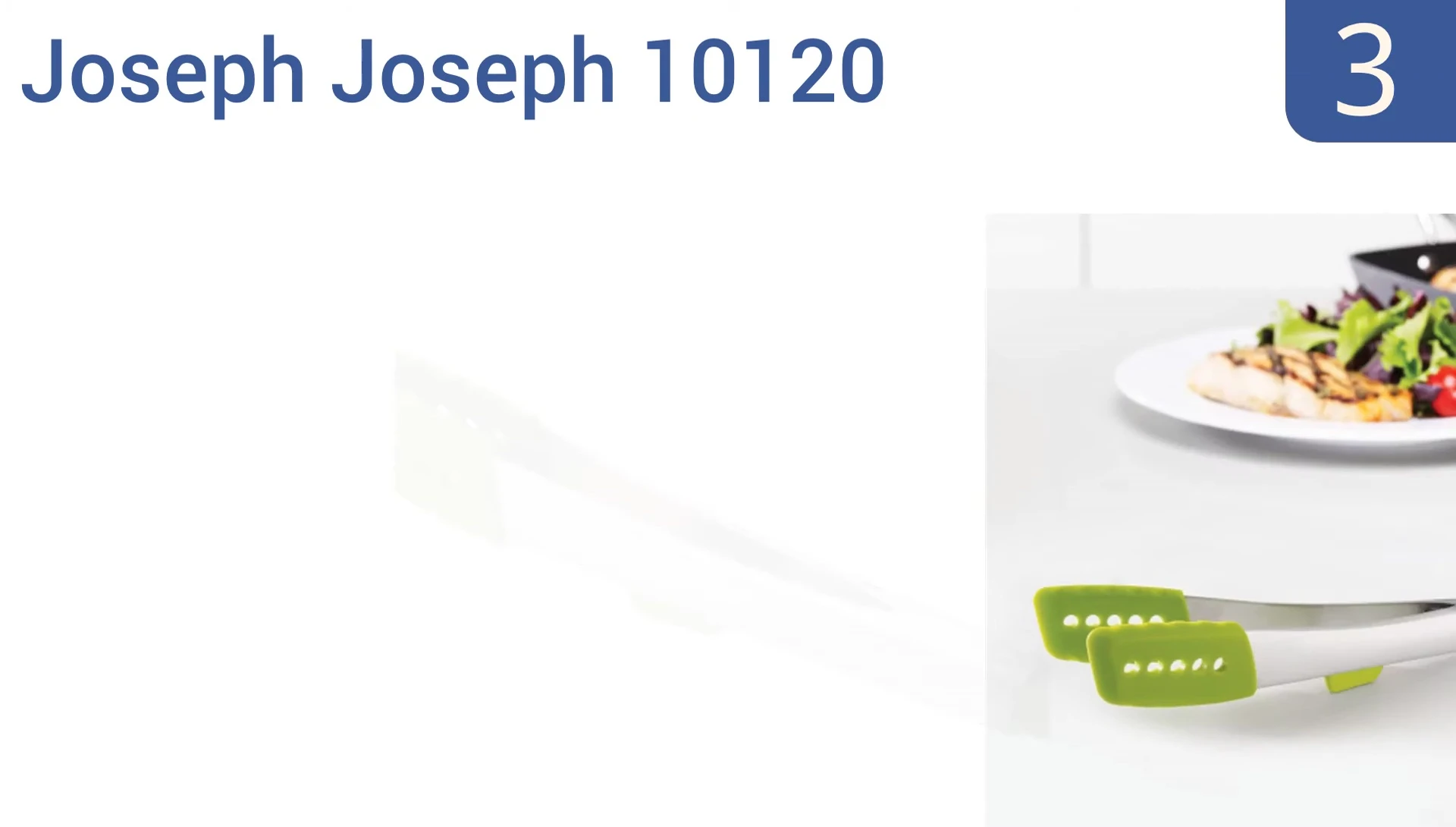 Joseph Joseph tongs detail