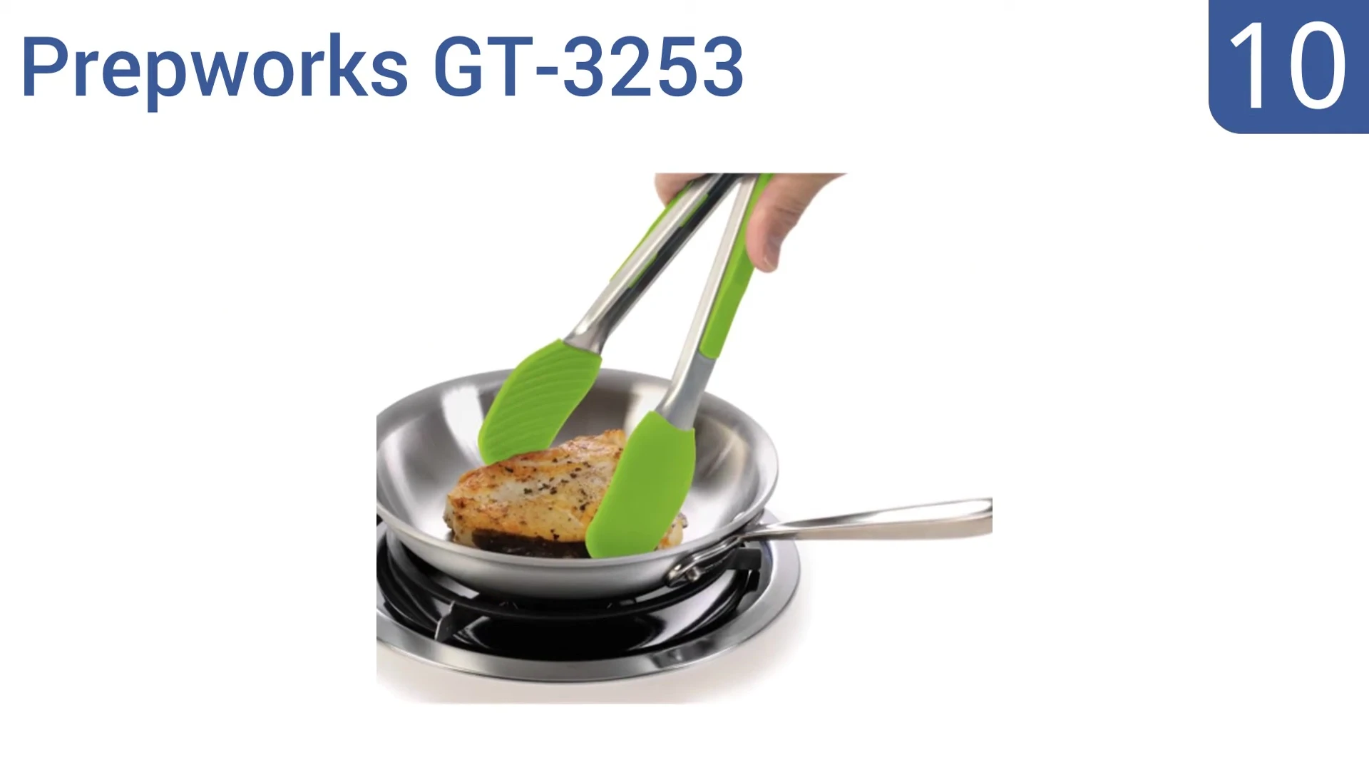 Prep Works tongs in use