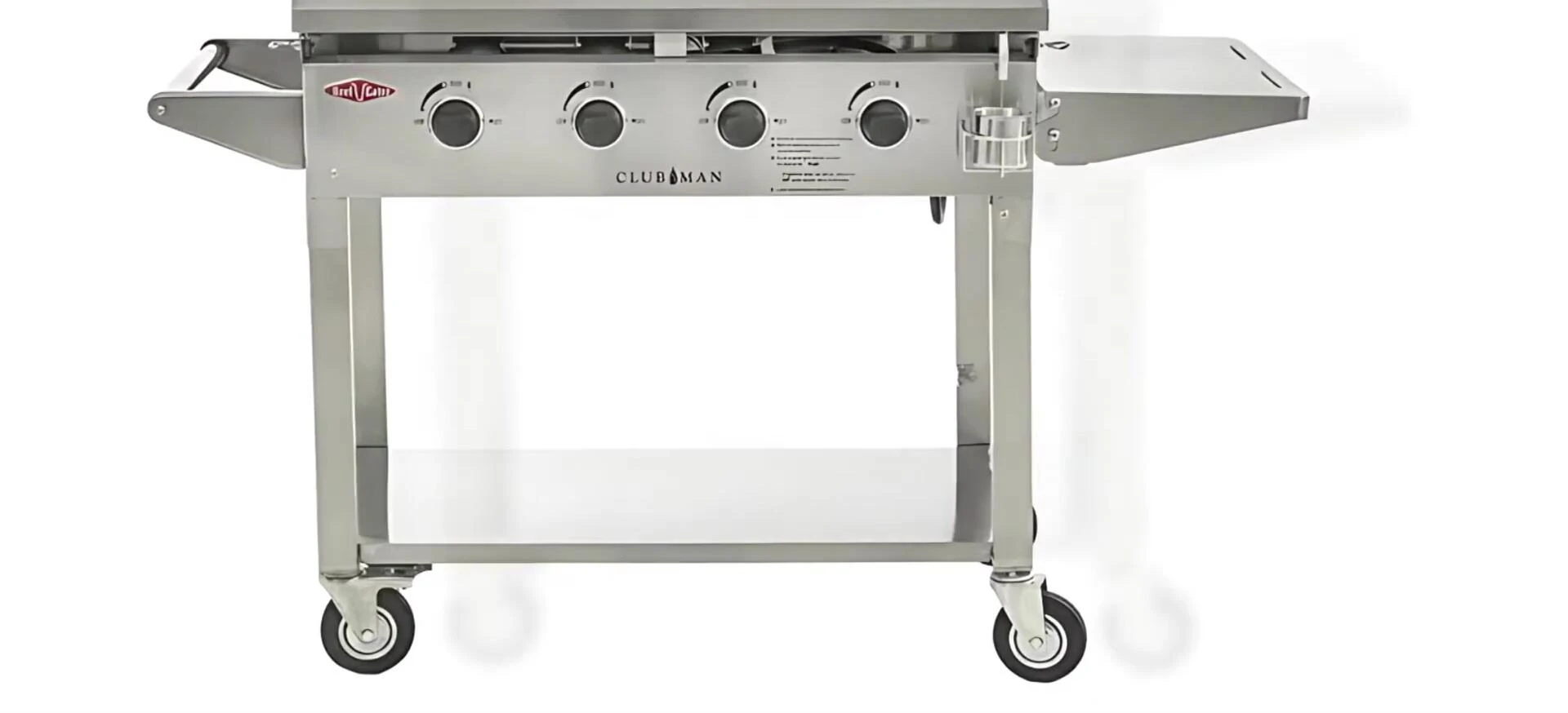 Close-up showcasing the Clubman's large cooking area