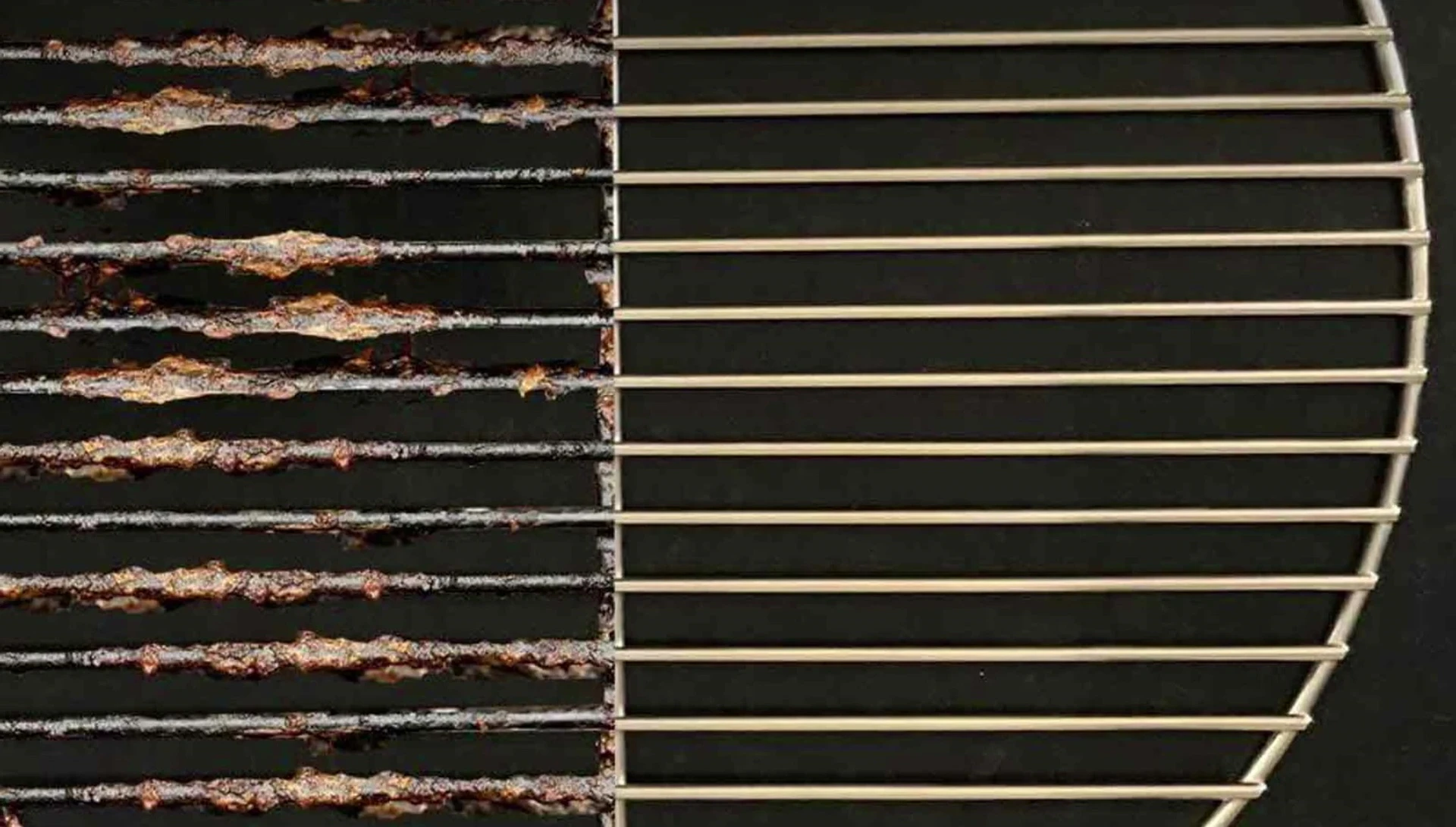 Visual of cleaning residue, highlighting the need for proper rinsing.