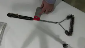 Weber 21-Inch 3-Sided Grill Brush Review: Durable & Effective Cleaning