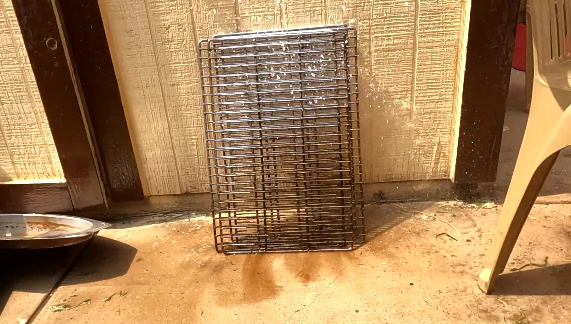 Showcase of all the cleaned grates
