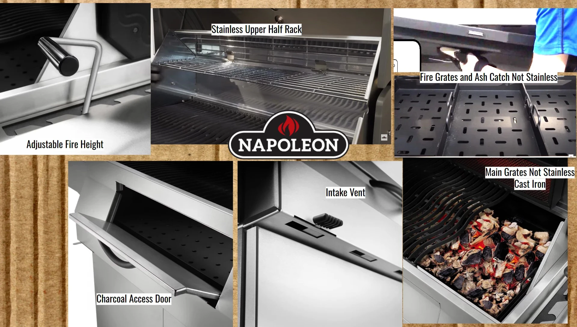 Napoleon Grill Cast Iron Grates