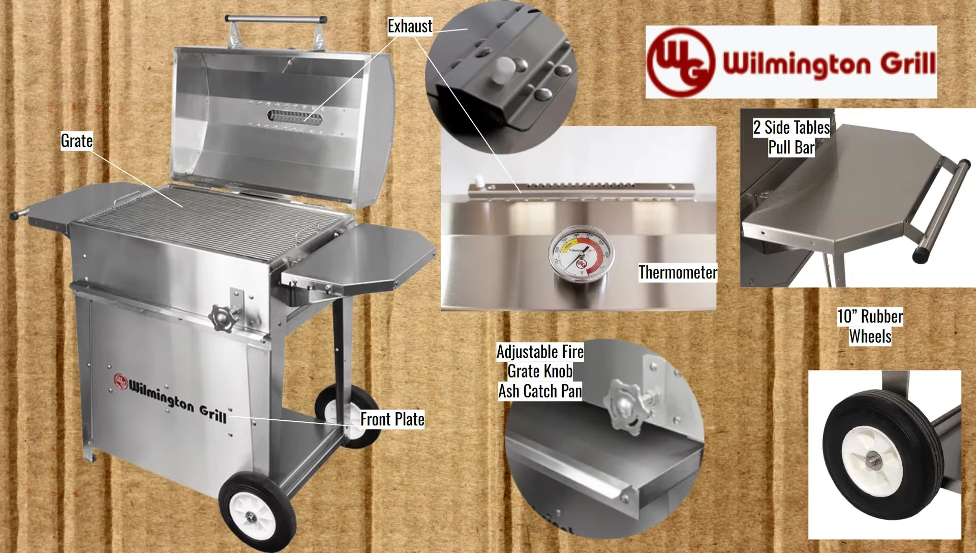 Wilmington Grill Grates and Controls
