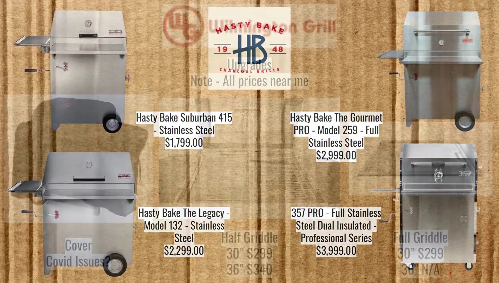 Hasty Bake Grill Overview