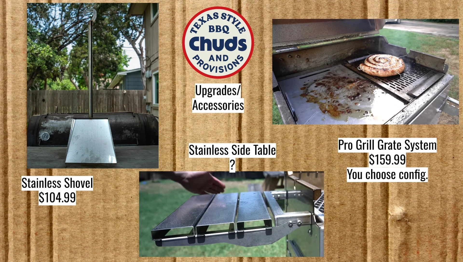Chud Grill PR Grate System