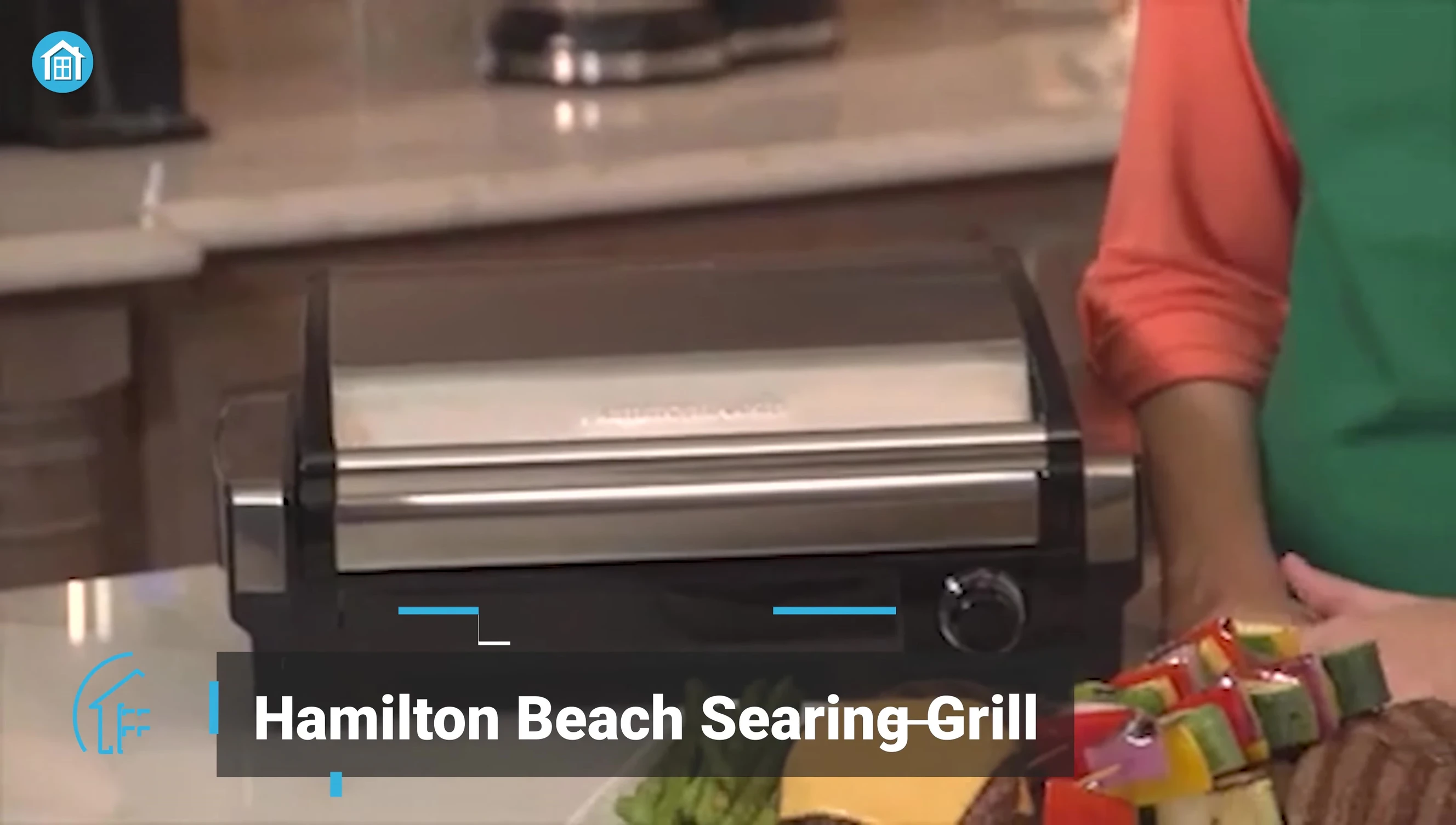 Hamilton Beach Indoor Grill displayed