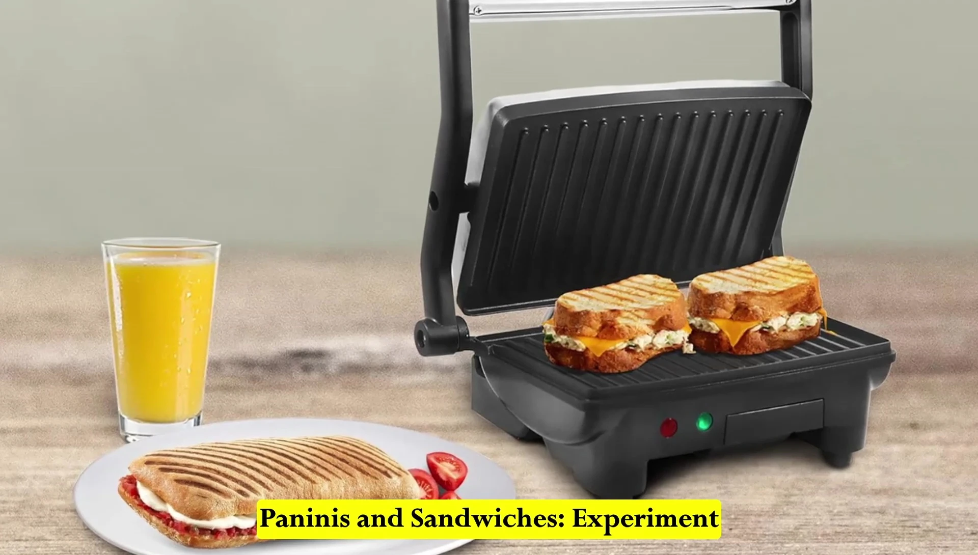 Examples of Panini and sandwich options