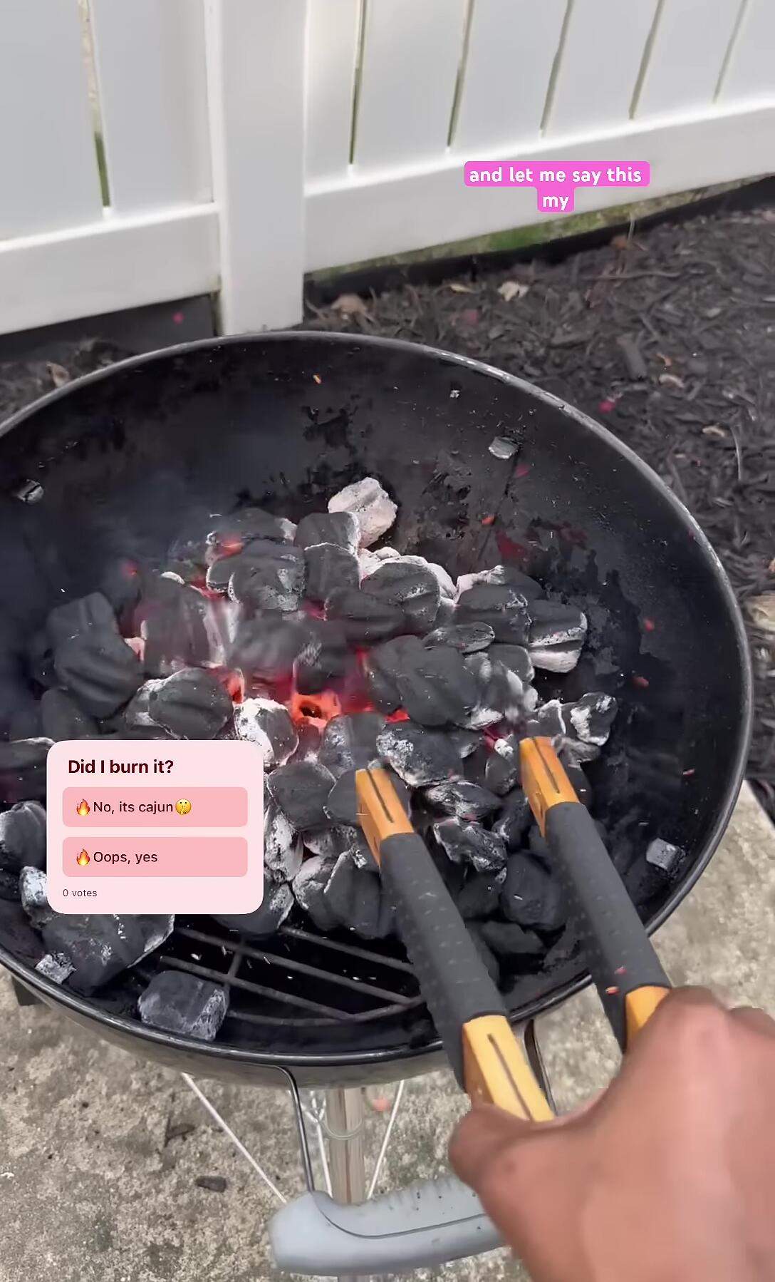 A mini grill