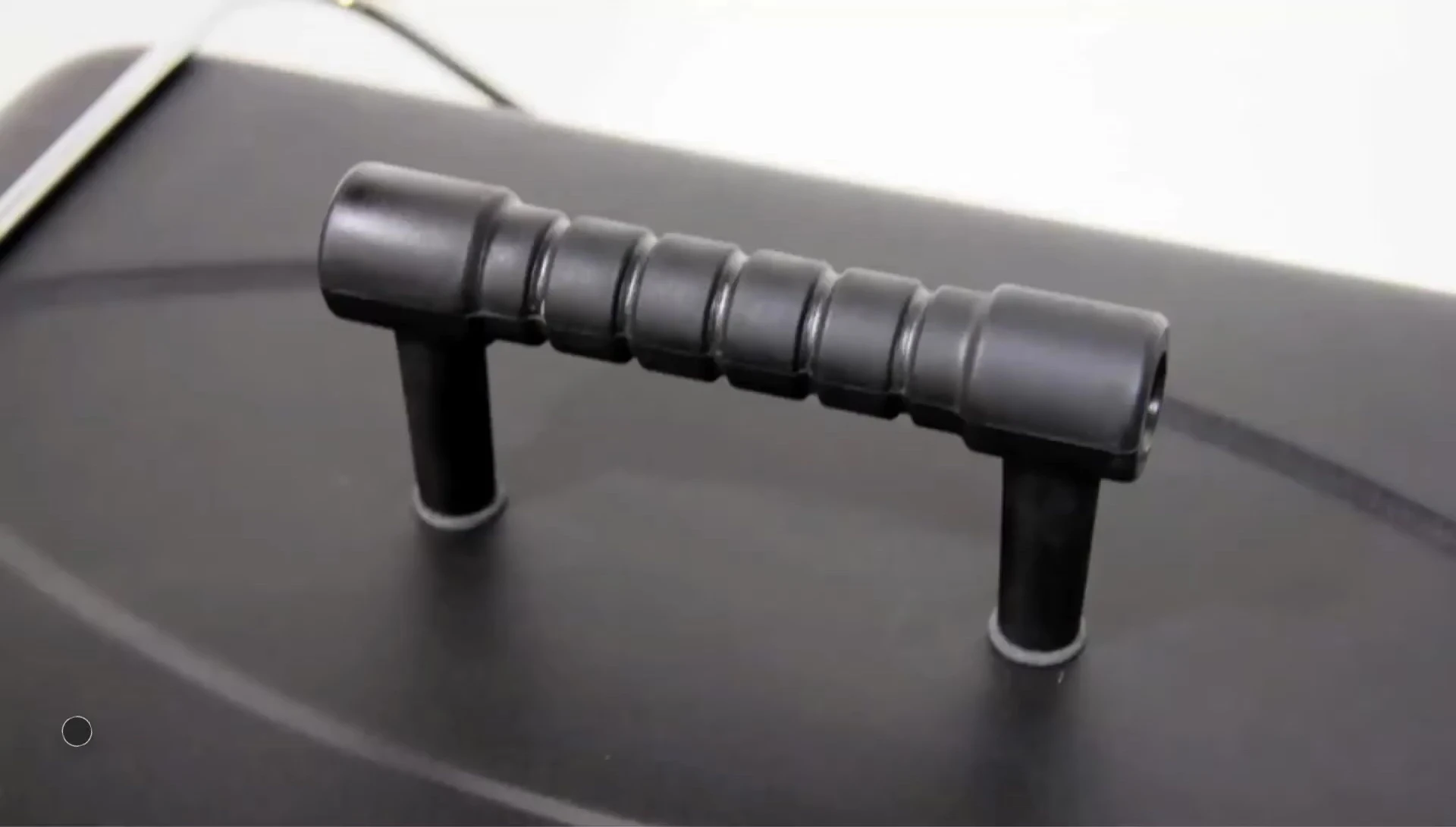 Char-Broil grill showing stainless steel lid and rust-resistant features